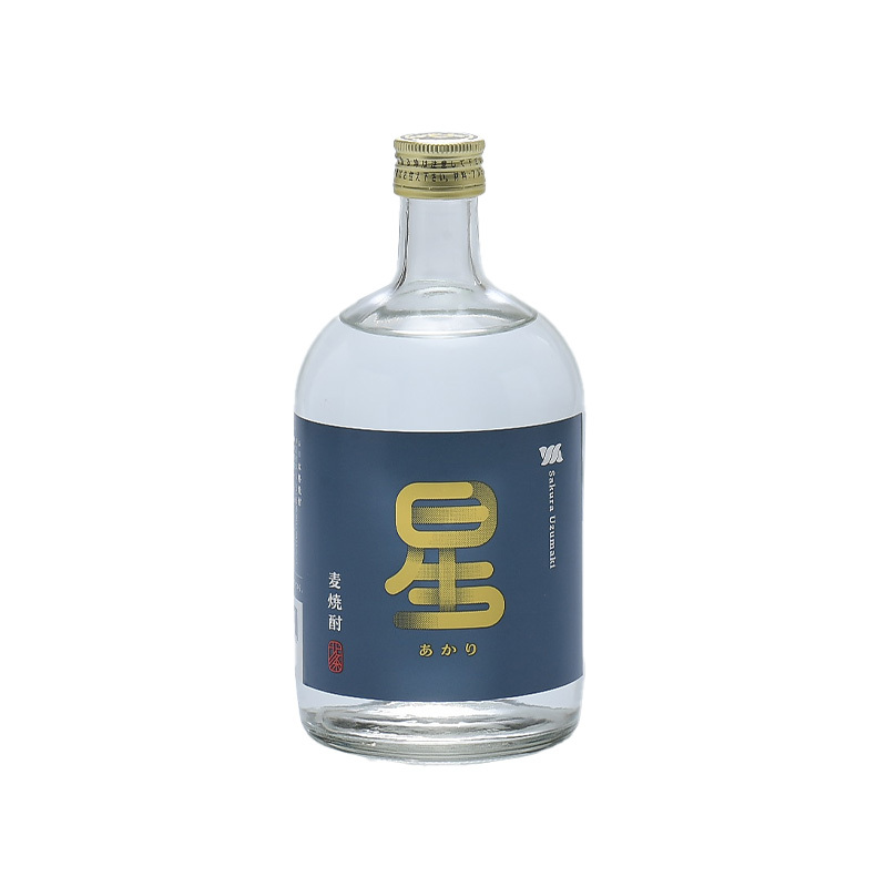 ［蔵元直送：桜うづまき］麦焼酎　星（あかり） 720ml【3〜4営業日以内に出荷】［常温］焼酎 酒